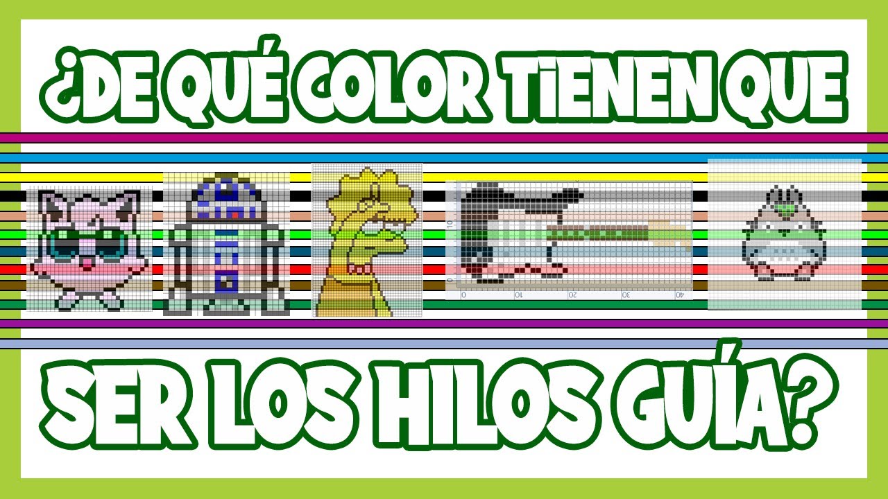 ¿De qué COLOR tienen que ser los HILOS GUÍA? | ¿Negros o blancos? | Tutorial MACRAMÉ | DIY |