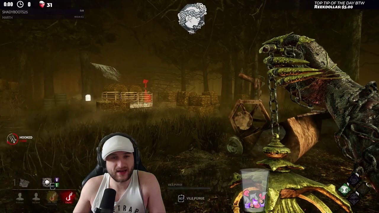 Dead by Daylight RANK 1 PLAGUE! - DWIGHT IN HIS NATURAL HABITAT!