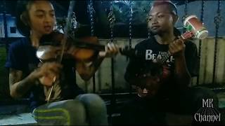 Pengamen jalanan - Tenda biru versi ukulele & biola (keren abis)