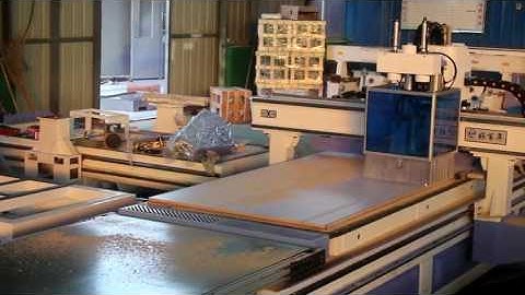 cnc cutting machine (hybid servo motor and driver)with inloading bed