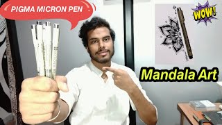 PIGMA MICRON PEN for Mandala Art // Unboxing and Review