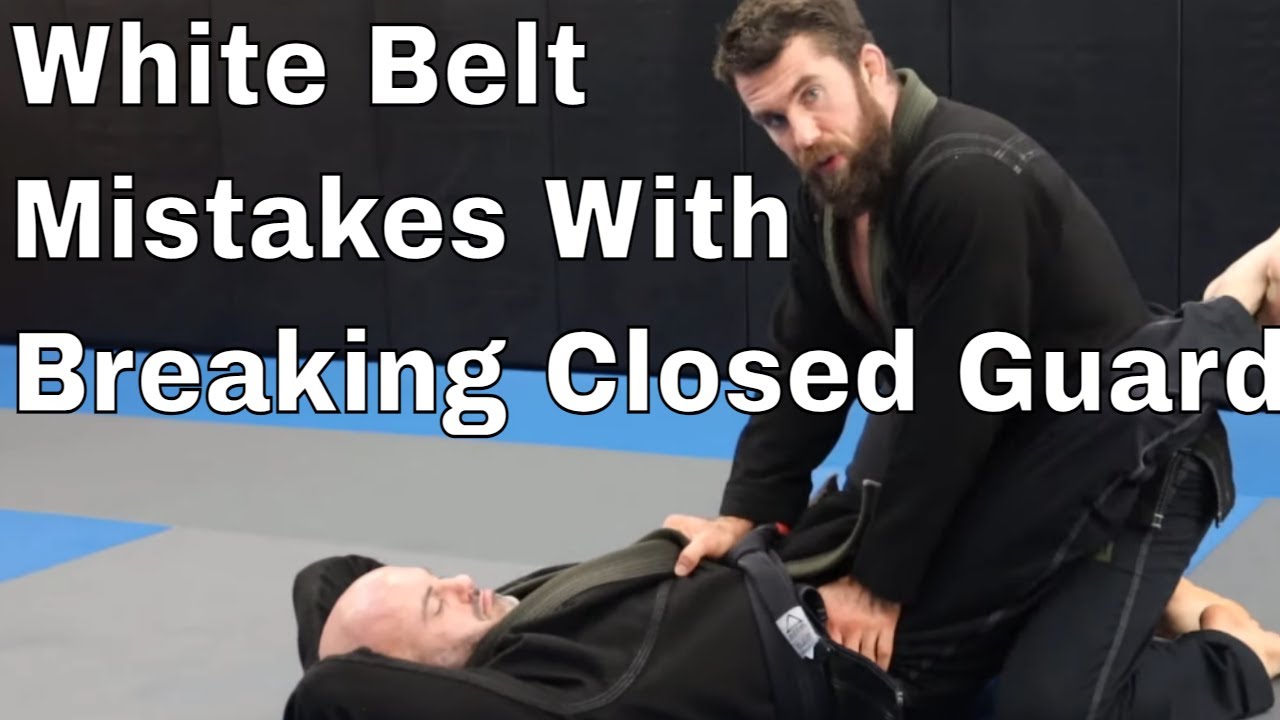 If You Struggle Breaking Closed Guard as White Belt, Then Watch