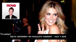 Delta Goodrem on Smallzy's Surgery - May 3rd 2012 (Radio Interview)