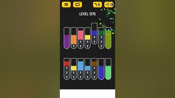 【Water Sort Puzzle】 Level 1375