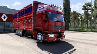 ETS 2 Renault Premium Çekici + Kırkayak v1.1 (1.40) screenshot 1