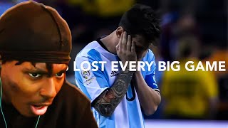 Lionel Messi - The Drama of Argentina Reaction