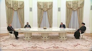 Russian President Putin hosts his Iranian counterpart Raisi | AFP