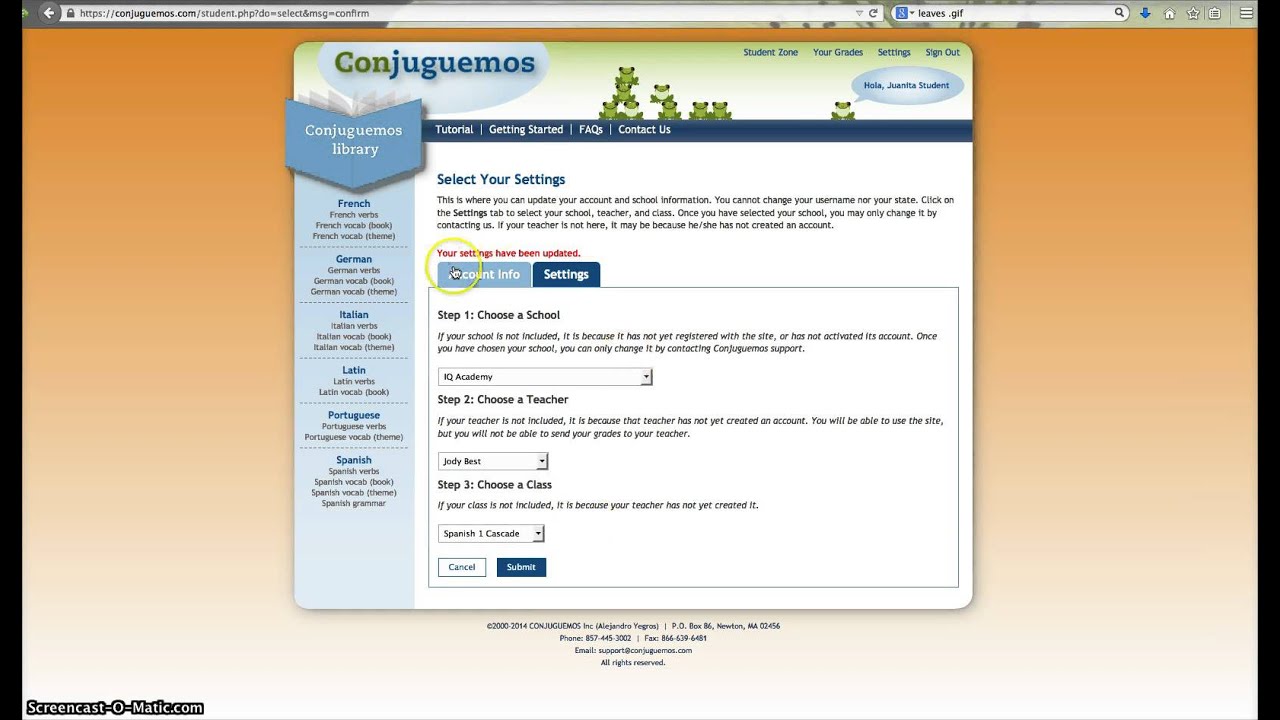 Conjuguemos Grammar Worksheet Direct And Indirect Object Pronouns 1 Answers