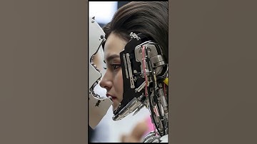 Half Human, Half Machine 🤖 Stunning Humanoid Face Reveal! #AIBeauty #Robot #humanoid #irc