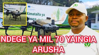 ARUSHA SASA KUMENOGA CHEKI NDEGE YA MIL.70 YAINGIA ARUSHA NA MWAMBA ANATUELEZEA MATUMIZI YAKE