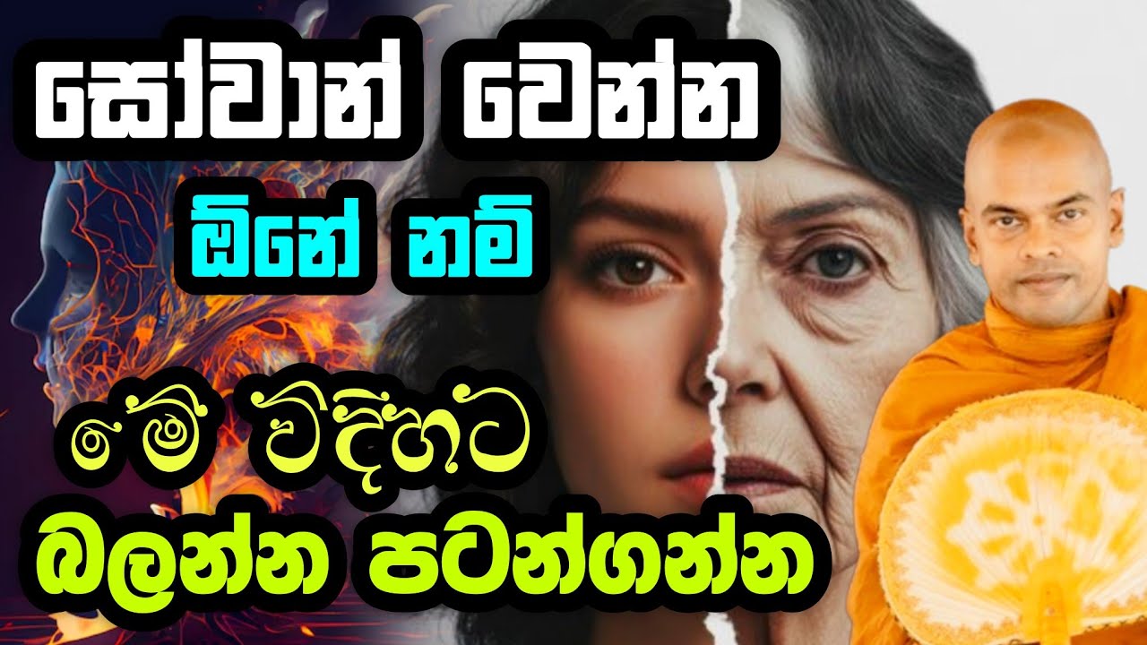 සෝවාන් වෙන්න ඕනේ නම් මේ විදහට බලන්න පටන්ගන්න | Kiriwaththuduwe Ariyadassana | කිරිවත්තුඩුවේ අරියදස්ස