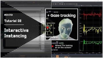 (FA) «آموزش تاچ دیزاینر» TouchDesigner Tutorial 02 - Interactive Instancing + Gaze tracking