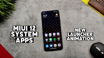 MIUI 12.5 System Apps Update - MIUI 12 LAUNCHER New Animation | Stable AOD | App Vault