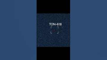 TON-618 a marvel of the universe. #space #astrophysics #blackhole #astronomy #science #fact
