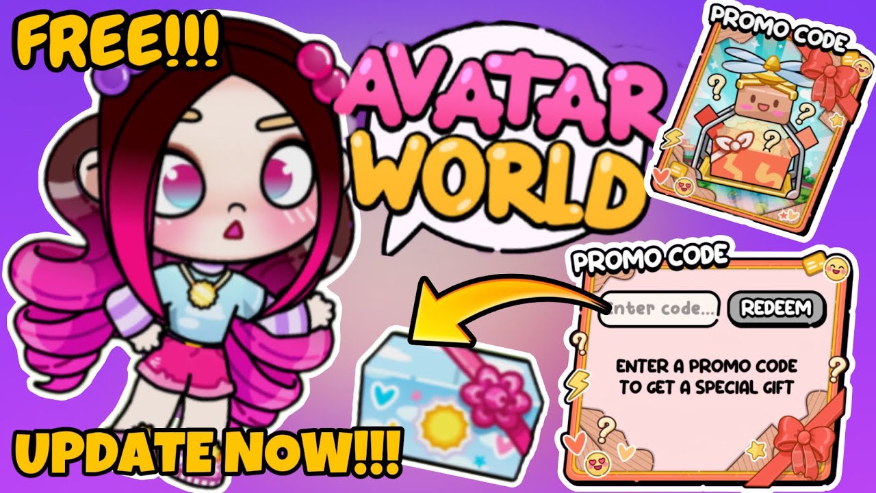 PROMO CODE FOR LIMITED GIFTS IN AVATAR WORLD-NEW SECRET-NEW UPDATE 