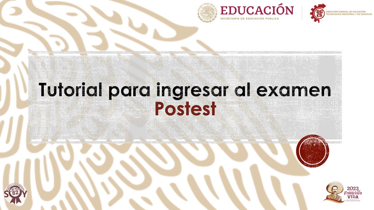 Tutorial examen Postest - YouTube