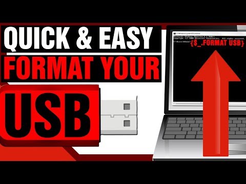 Video: How To Format A Flash Drive To NTFS Format