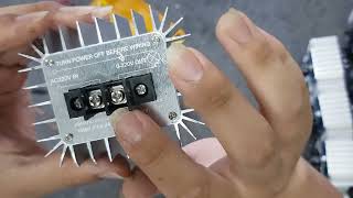 Mạch điều khiển động cơ đèn 220VAC   5000W Triac Dimmer  31-48 Zalo 0355774789