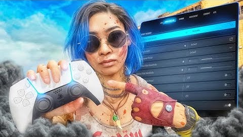 The best SETTINGS to be called a HACKER😭|| BEST warzone controller settings for rebirth island.