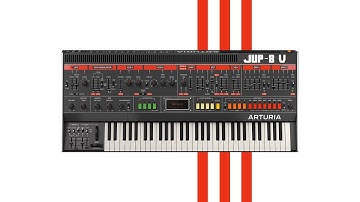 Jup-8 V by Arturia  | Epic Wide Synth Lead Patch #SHORTS