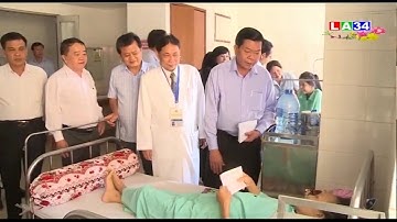 Lãnh đạo tỉnh Long An thăm và chúc Tết các cơ sở y tế | LONG AN TV