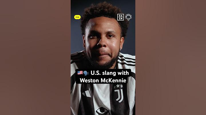 🗣🇺🇸 Juventus' Weston McKennie explains U.S. slang! | FIFA Club World Cup 2025