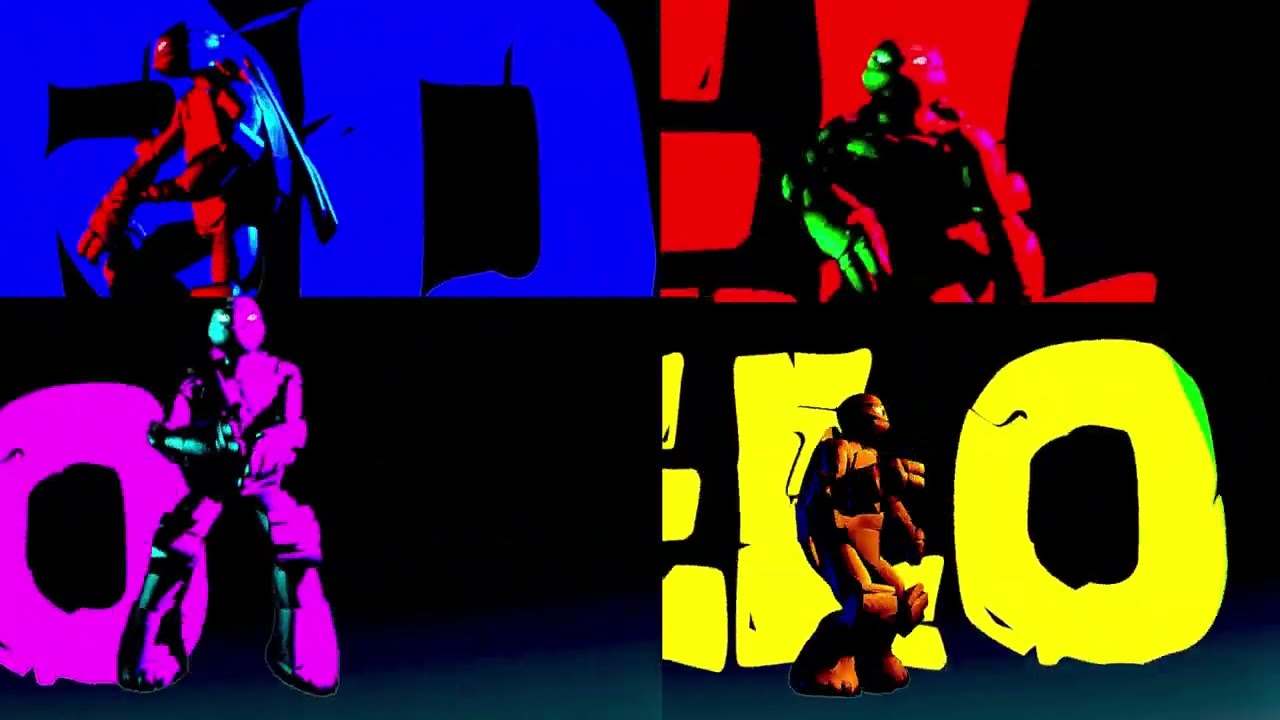 Teenage Mutant Ninja Turtles 2012 meets ROTTMNT Theme Song