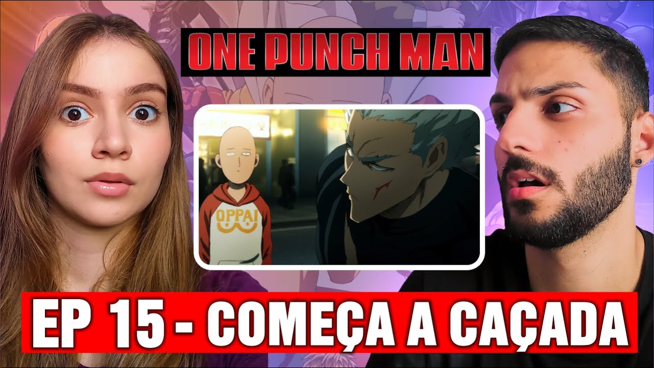 GAROU INSANOOO! ASSISTINDO ONE PUNCH PELA PRIMEIRA VEZ! Temporada 2  Episódio 3 REACT