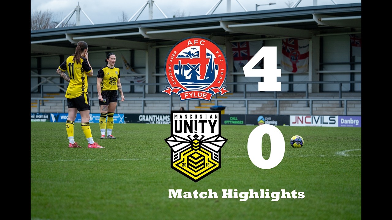 Afc Unity Unity vs AFC Fylde- Match Highlights - YouTube