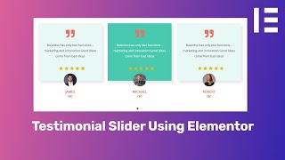 Как создать карусель слайдера отзывов в WordPress с помощью виджета Elementor ElementsKit