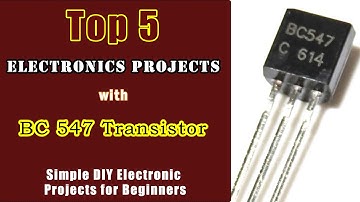 Top 5 Electronic Projects Using BC547 Transistor 😱😱 DIY Circuits for Beginners @mmtechno88
