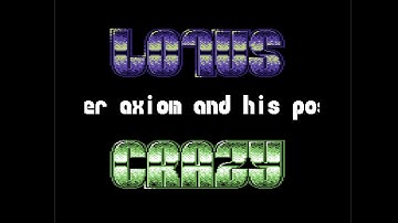 C64 Crack Intro: 1990 Lotus & Crazy Intro