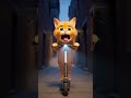 Milo’s First Scooter Ride… The Result? 😺🔥