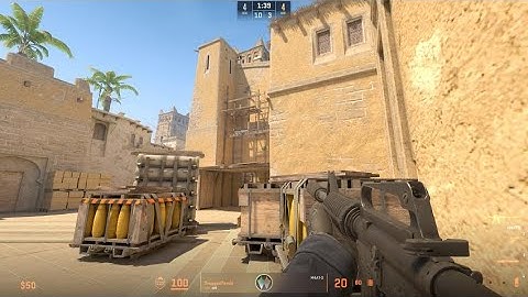 Quick little M4A1 4K on Mirage