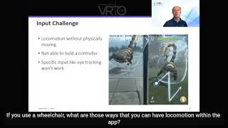 VRTO 2020 - John Avila - Designing Accessible Experiences for VR &amp; AR