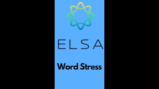 ELSA Speak - Word Stress Lesson screenshot 5