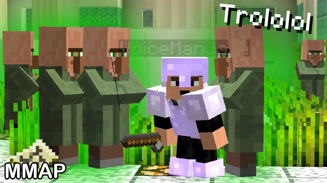 Minecraft: PRANKING R011y with NITWIT Villagers! (1061) - YouTube