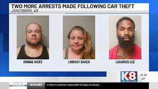 Two more people arrested for towing and selling another person’s SUV to a salvage yard