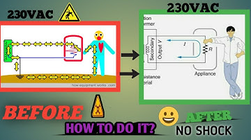 How to make Isolating Transformer | | Physis Lap Isolating Transformer | |  AC Current No shock