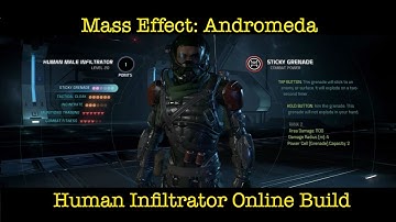 Mass Effect: Andromeda - Human Infiltrator Online Build and Gameplay!