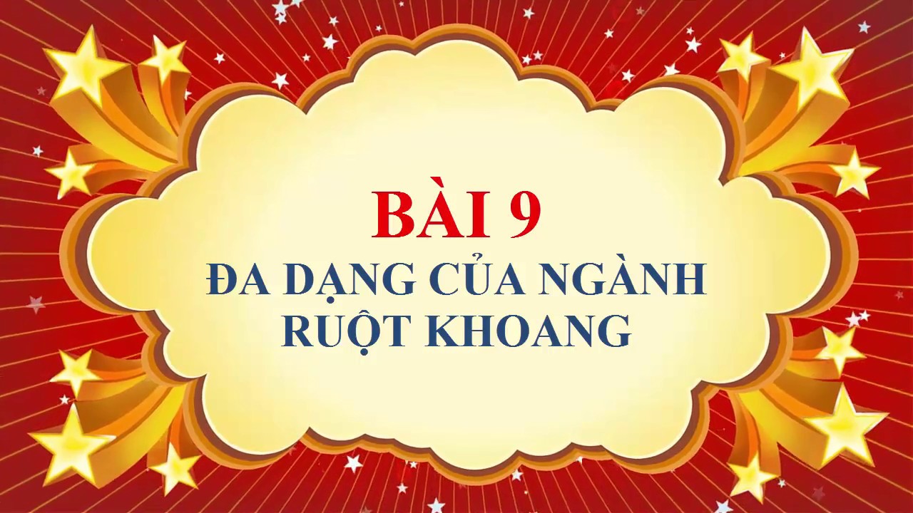 Sinh học 7 bài 9 | Sinh học lớp 7 – Bài 9 – Đa dạng của ngành ruột khoang