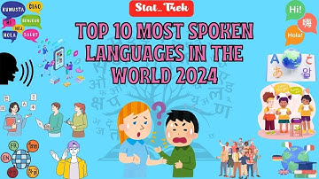 10 most spoken languages in the world. #MostSpokenLanguages  #Top10Languages #GlobalLanguages