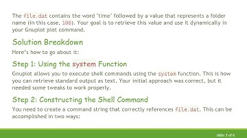How to Extract Values from a File and Plot with Gnuplot