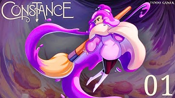 CONSTANCE Gameplay Walkthrough Deel - 01 Vanishing Vaults, Floral Foundry Boss - Cubicus (Volledi...