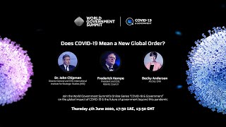 Does COVID 19 Mean a New Global Order كوفيد - 19 والنظام العالمي الجديد