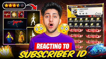 Reacting To My Subscribers Rare & Expensive Id 😍 Rating 10/10 *Shocking* - Garena Free Fire