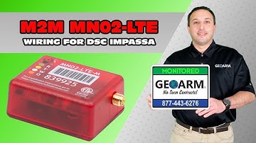 M2M MN02-LTE Cellular Communicator: DSC Impassa Wiring