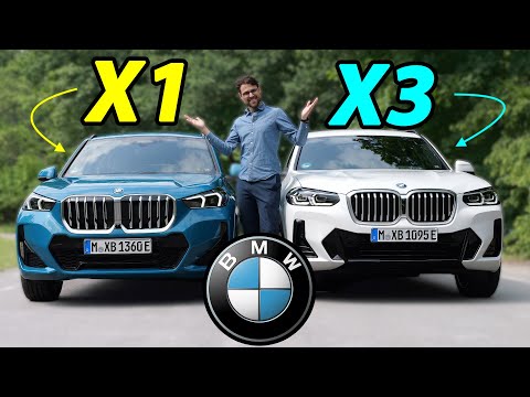 Видео: Сравнительный обзор BMW X1 против X3 (M Sport)