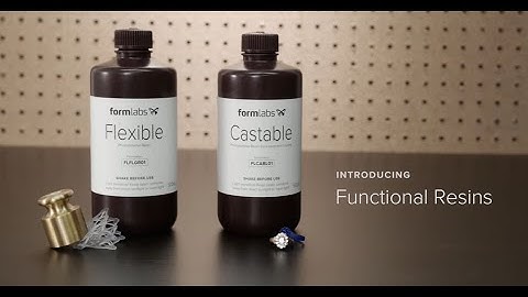 Introducing: Functional Resins by Formlabs