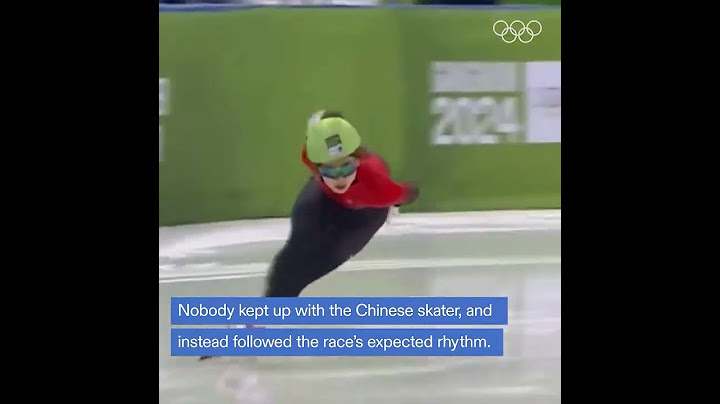 Speed skater fools everyone to win Gold at the Youth Olympics